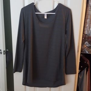 Dark grey with olive stripe Lynnea